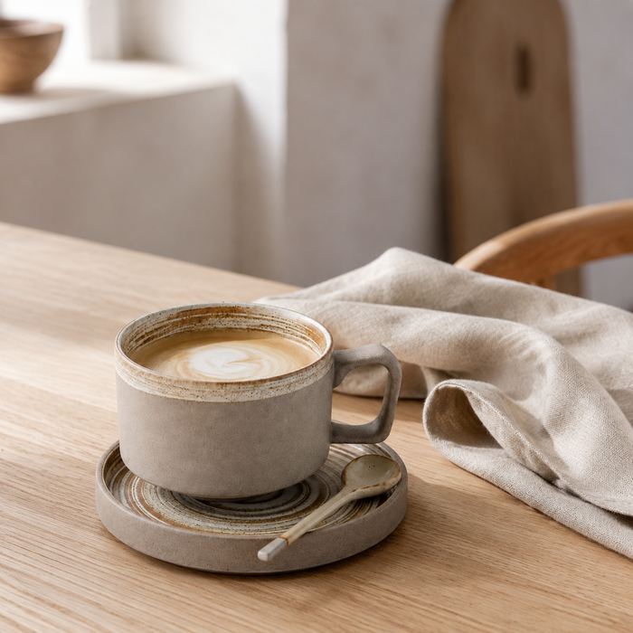 The Oakley Kiln-Glazed Coffee Set
