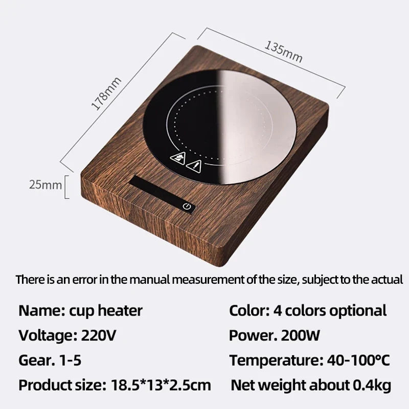 NNEOBA Cup Heater Mug Warmer Electric Hot Plate-1