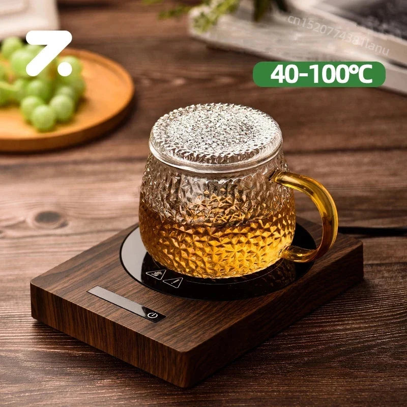 NNEOBA Cup Heater Mug Warmer Electric Hot Plate-3