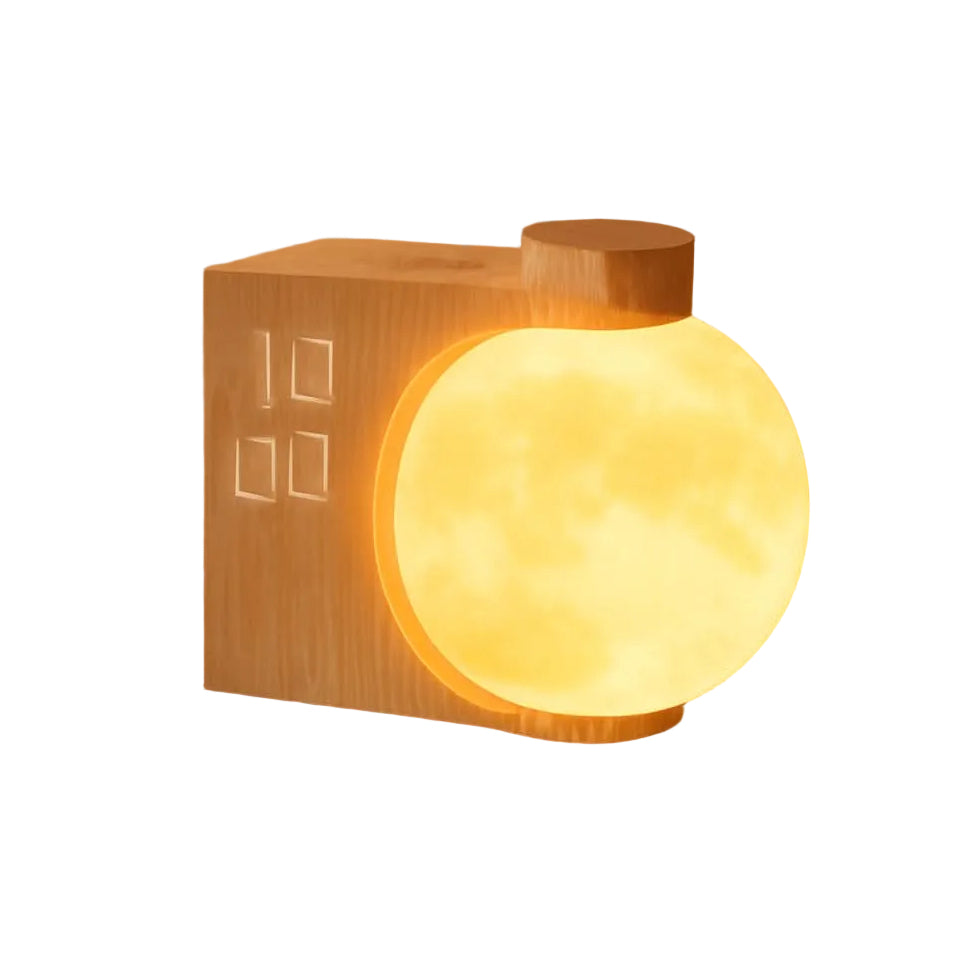 Sunrise Alarm Clock With Moonlight Nightstand Illumination