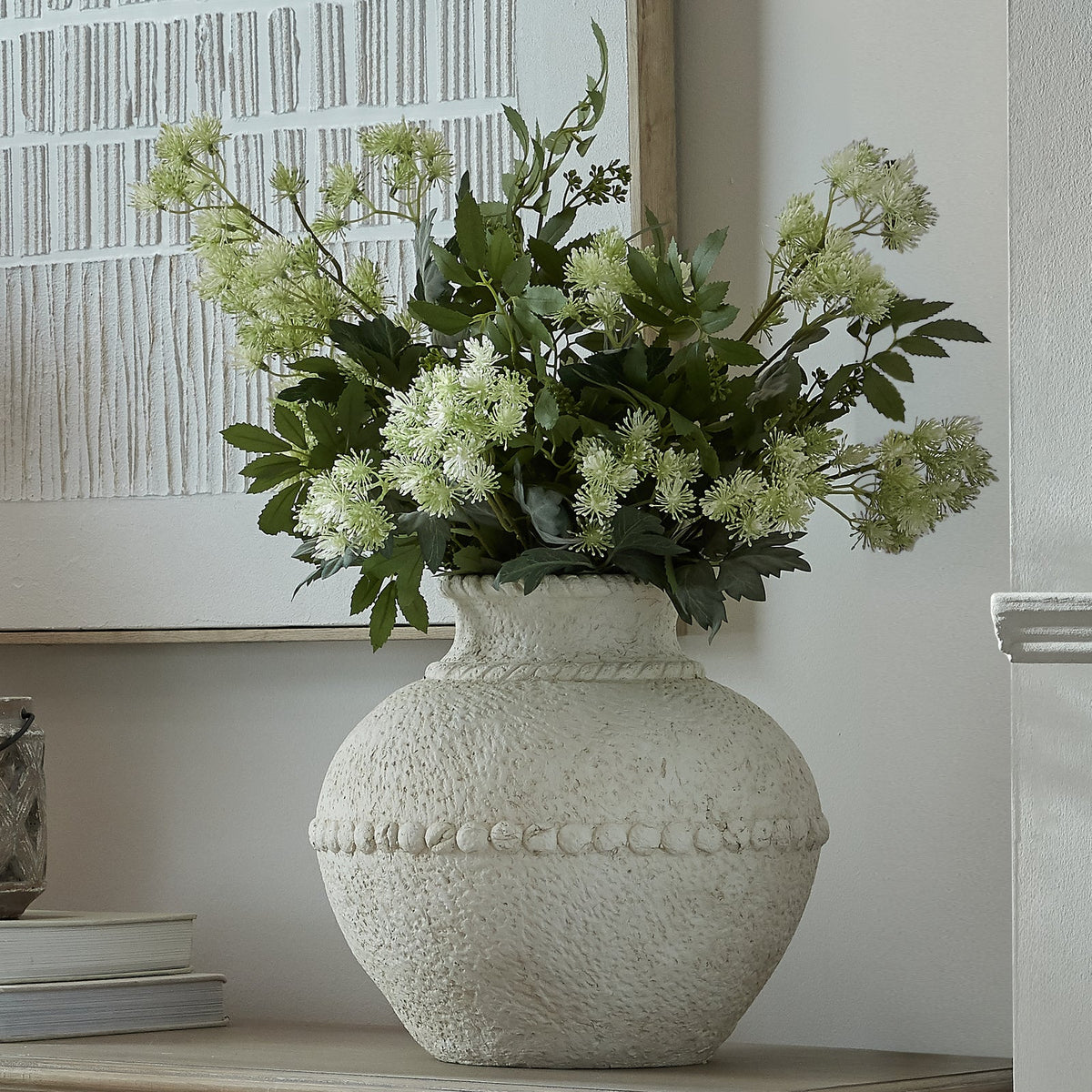 Medium Olympia Terracotta Vase - Terracotta Decorative Vase