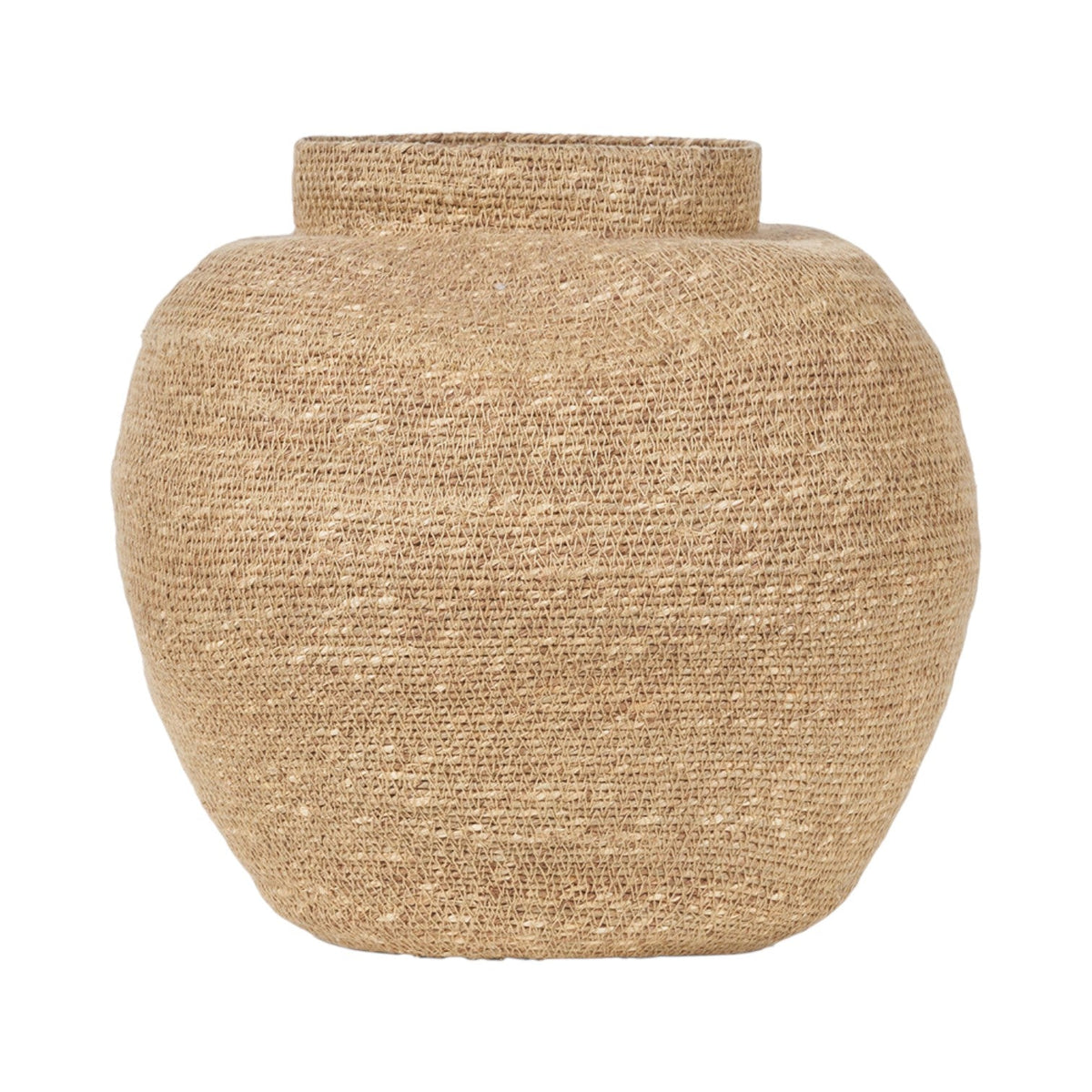 Seagrass Natural Urn Shaped Basket