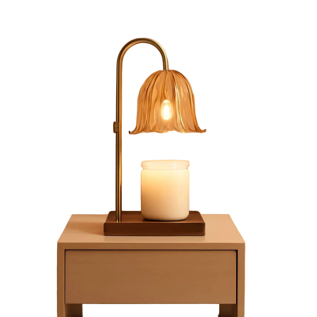 Dimmable Candle Warmer Lamp With Programmable Timer