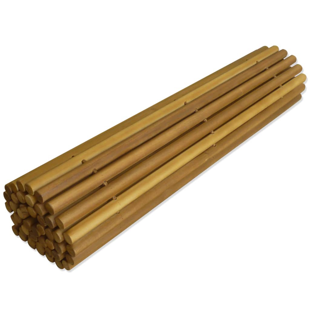 NNEVL Bath Mat Acacia Wood 80x50 cm