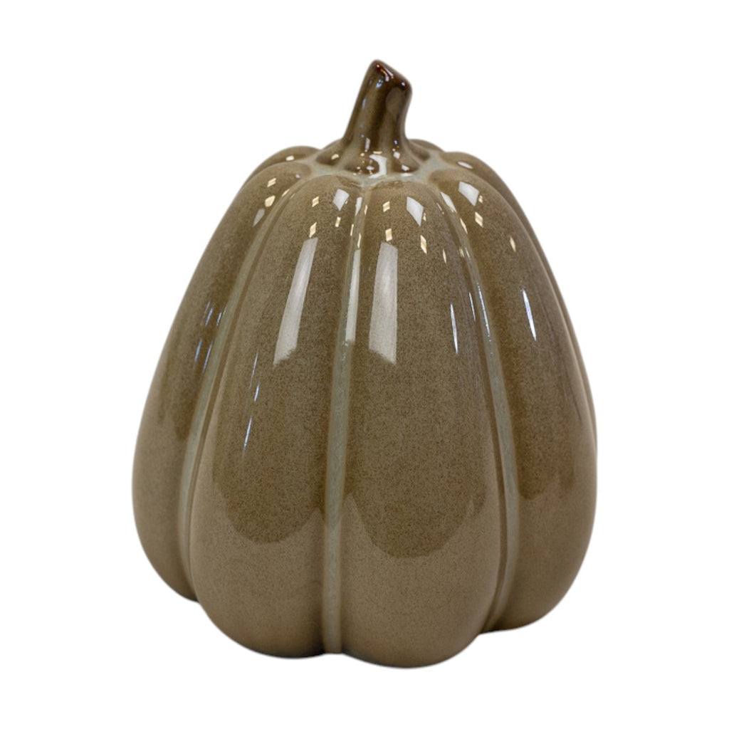 Caramel Ceramic Pumpkin