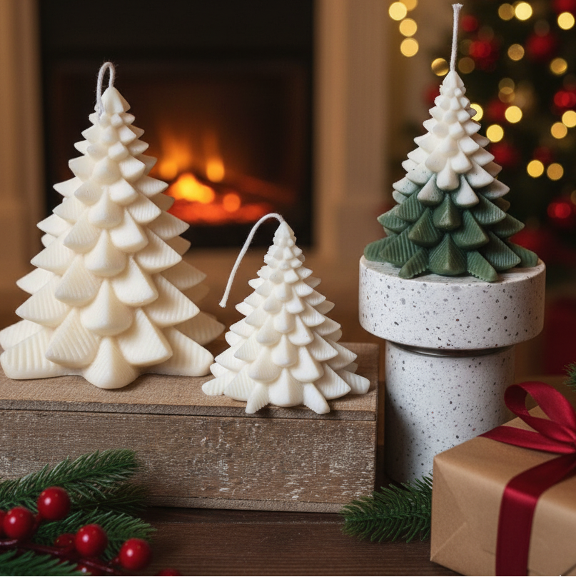 Fir Tree Candle Soy Candle