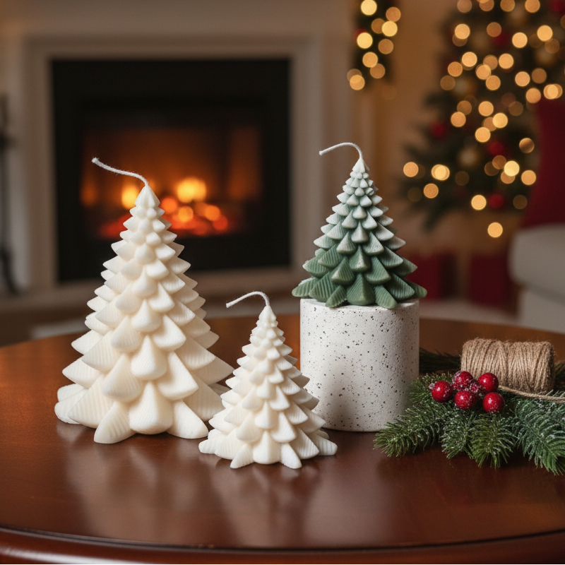 Fir Tree Candle Soy Candle
