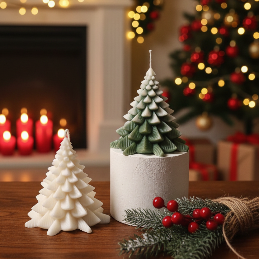 Fir Tree Candle Soy Candle