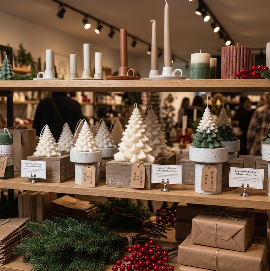 Fir Tree Candle Soy Candle