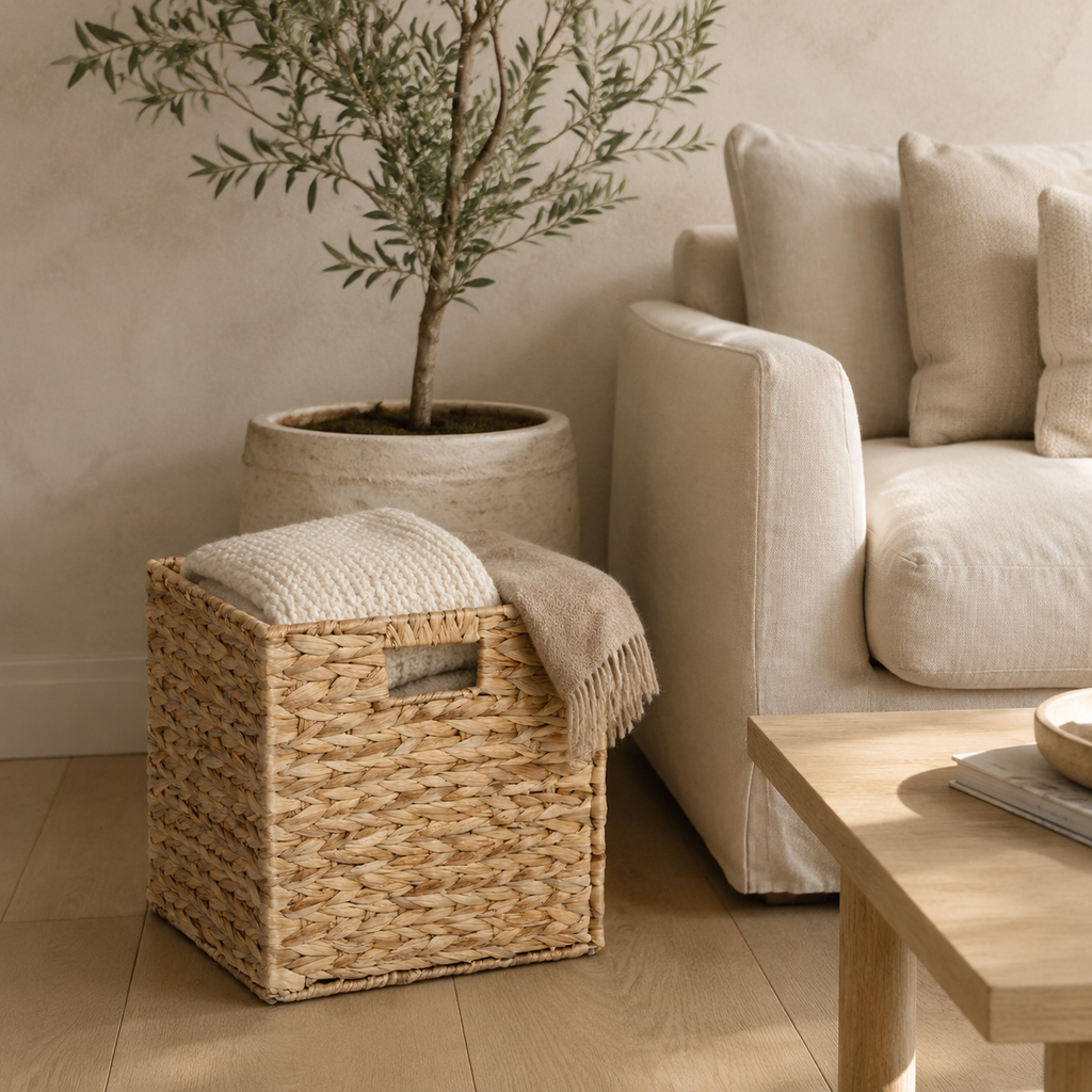 The Arbour Woven Seagrass Storage Basket