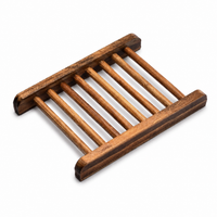 The Lyla Acacia Wood Soap Tray