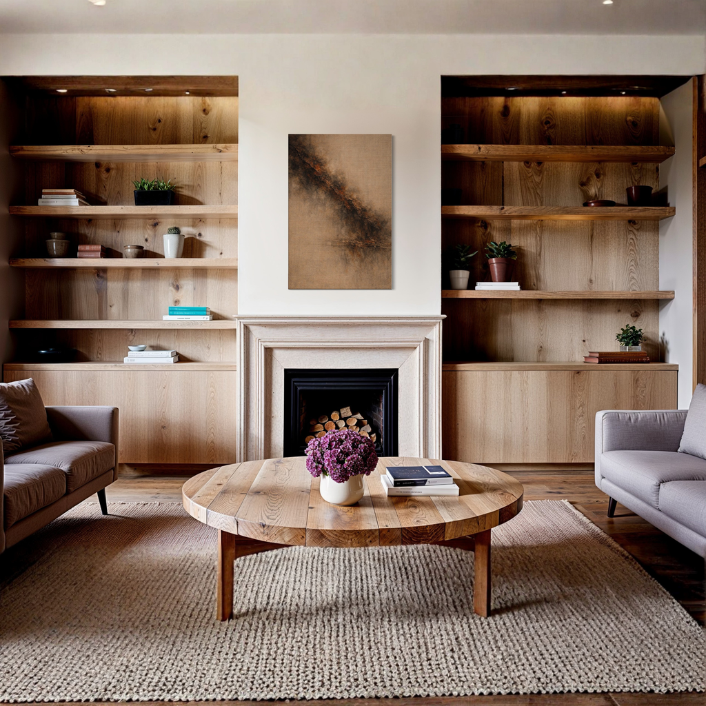 STRATA II — Diagonal Shear Wall Art