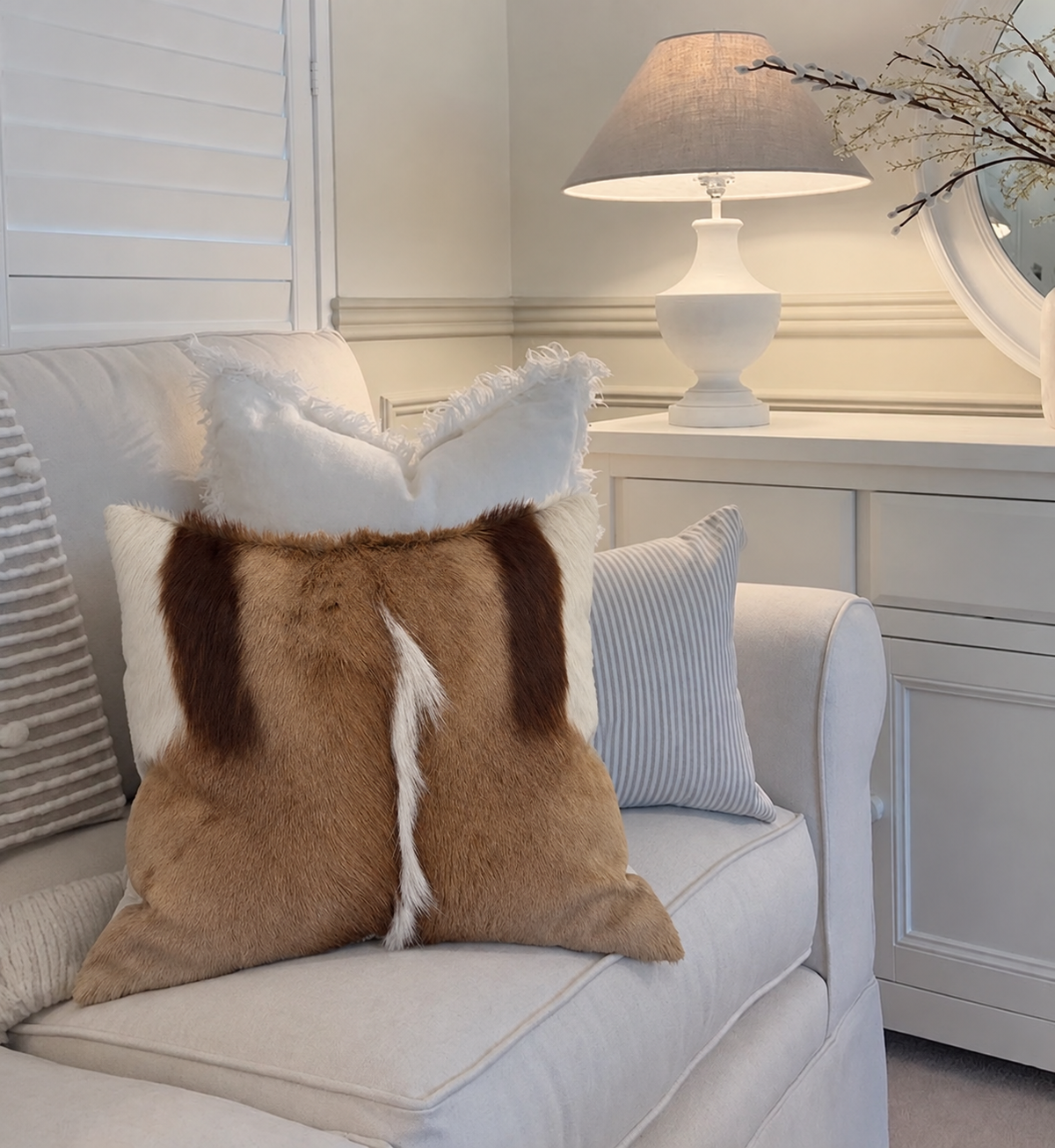 The Springbok Full Hide Pillow