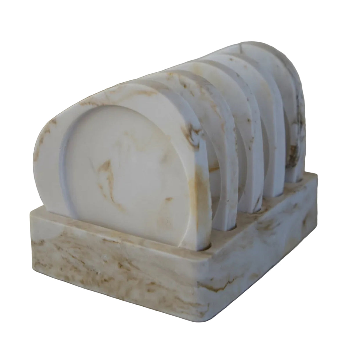 Coaster Set with Stand