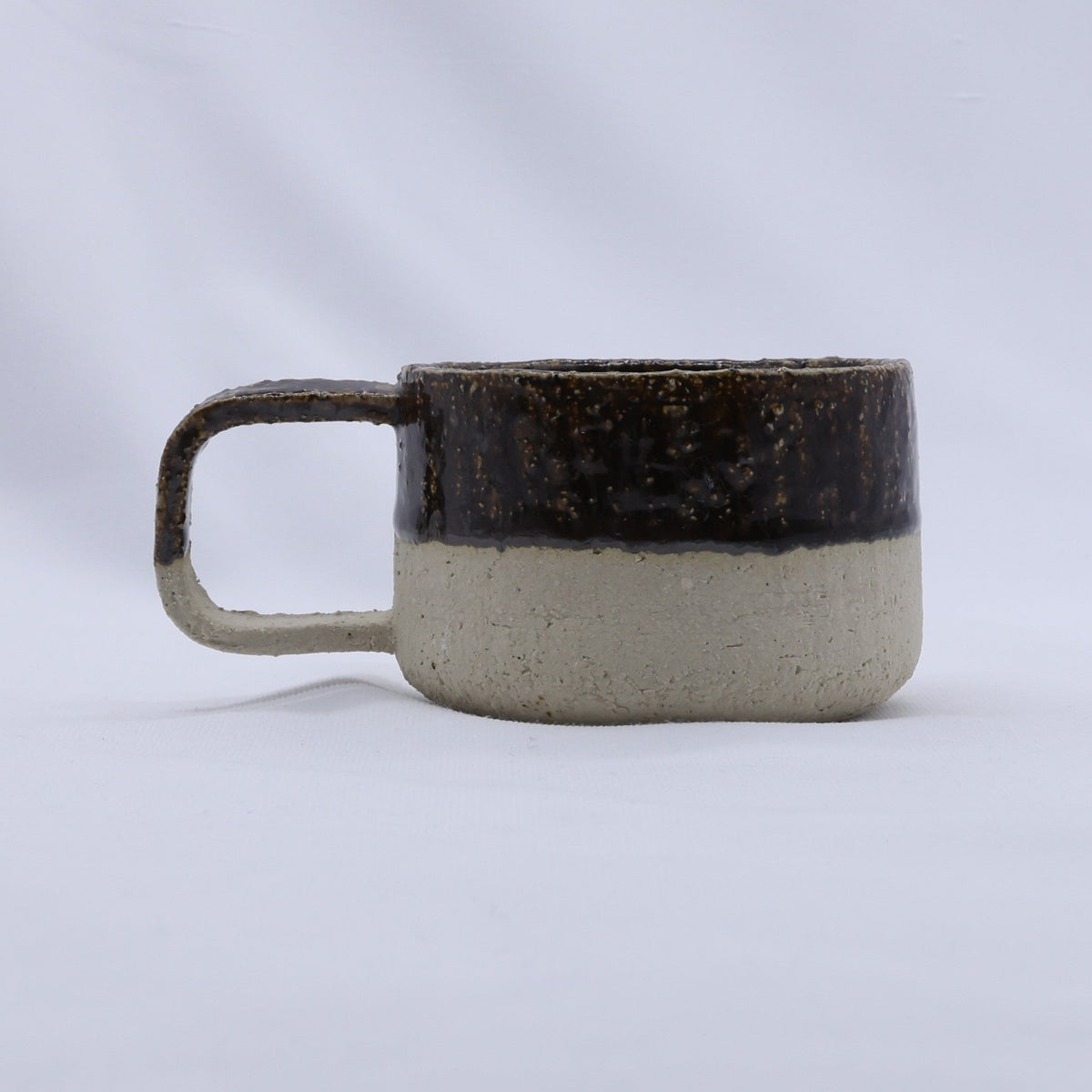 Blulume Grande Handmade Milled Stoneware Big Ceramic Mug