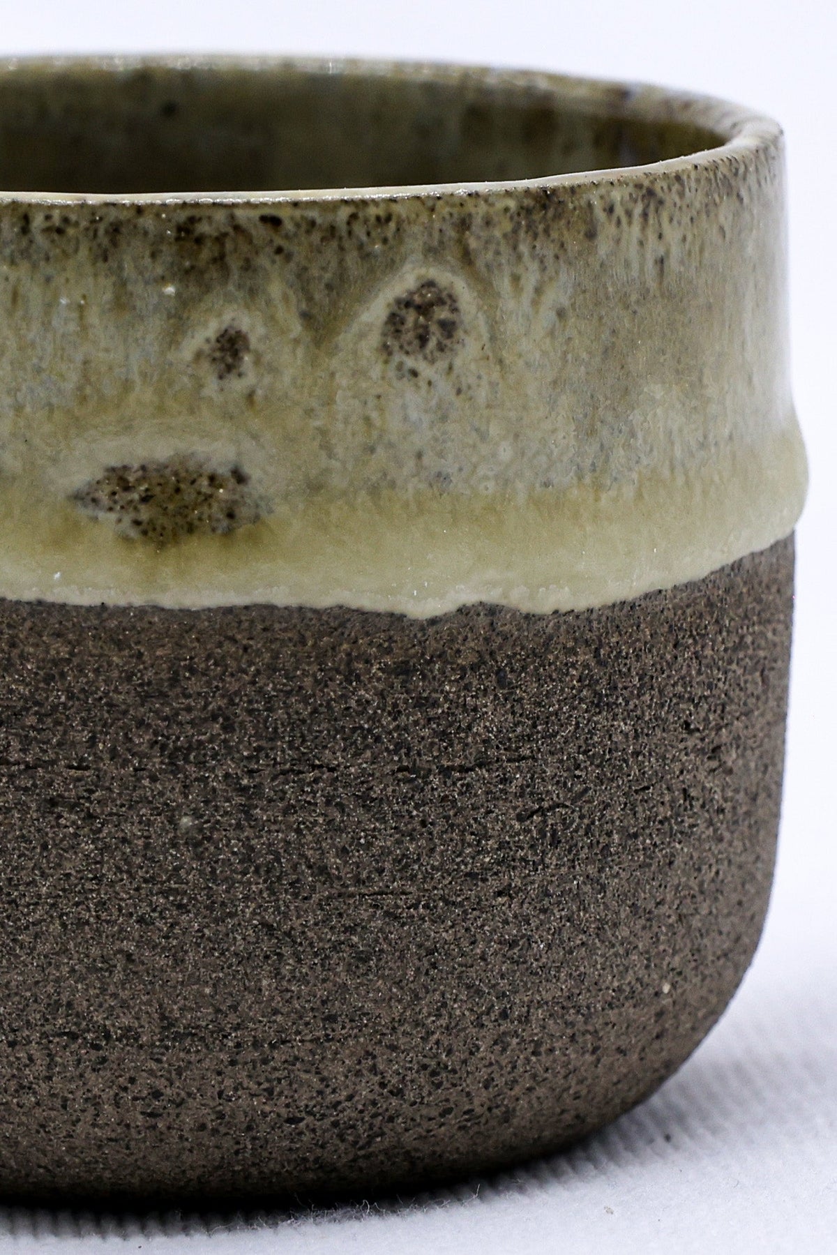 Bluverde Picollo Grey Handmade Ceramic Stoneware Espresso Mug-1