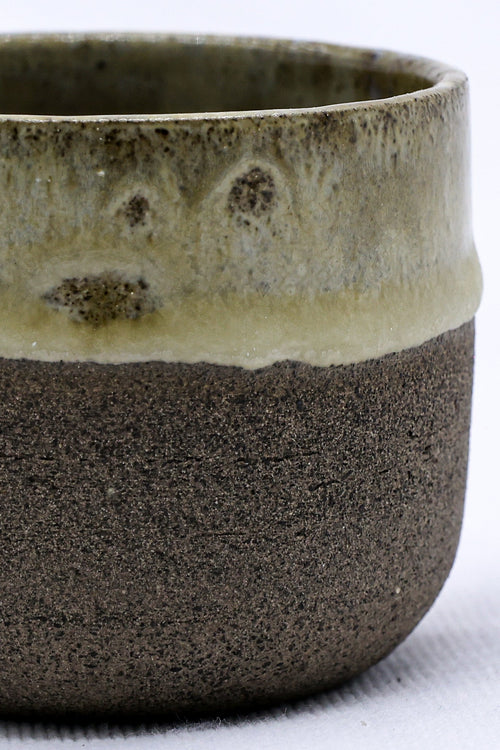 Bluverde Picollo Grey Handmade Ceramic Stoneware Espresso Mug-1