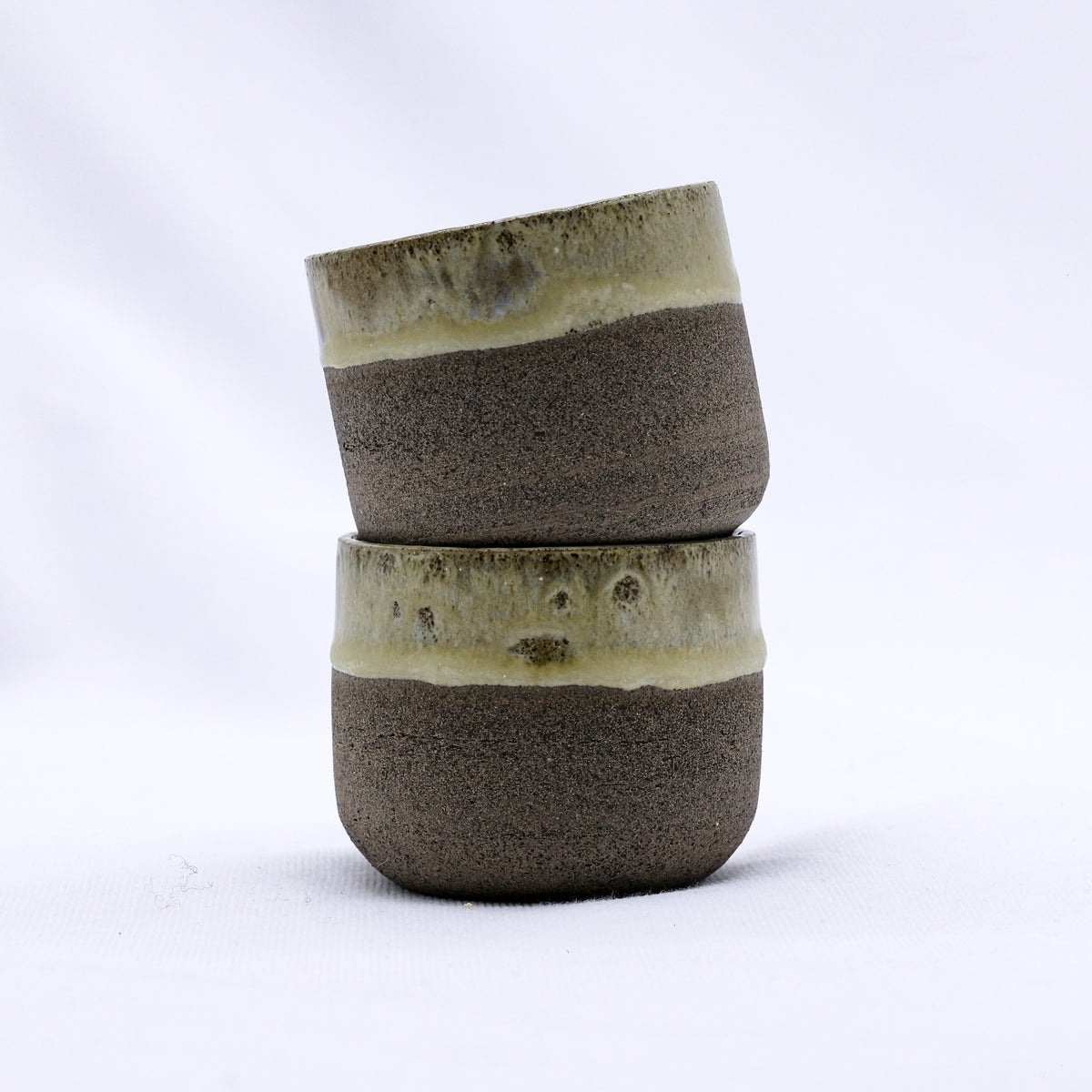 Bluverde Picollo Grey Handmade Ceramic Stoneware Espresso Mug-3