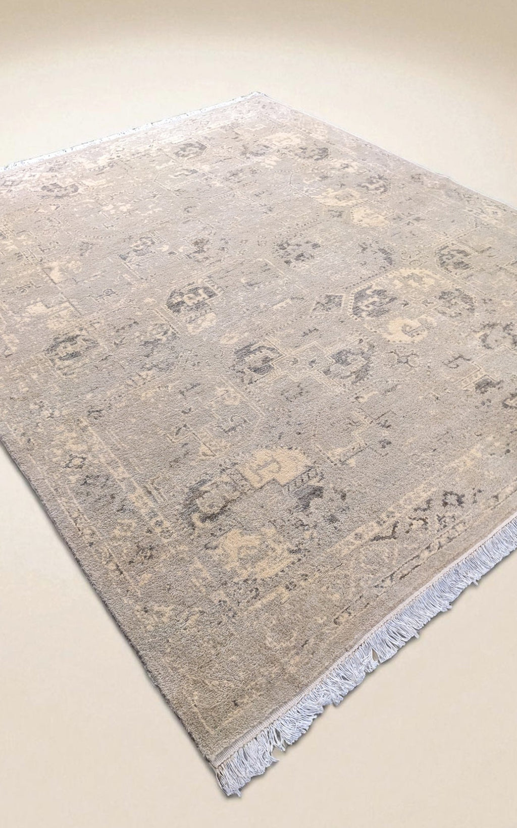 Aura Hand Knotted Rug Sample - 30 x 30 cm
