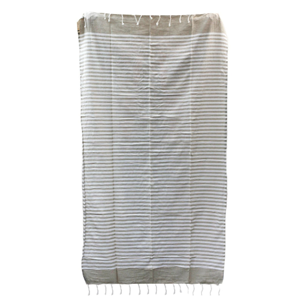 Cotton Pario Throw - 100X180 cm - Warm Sand-2