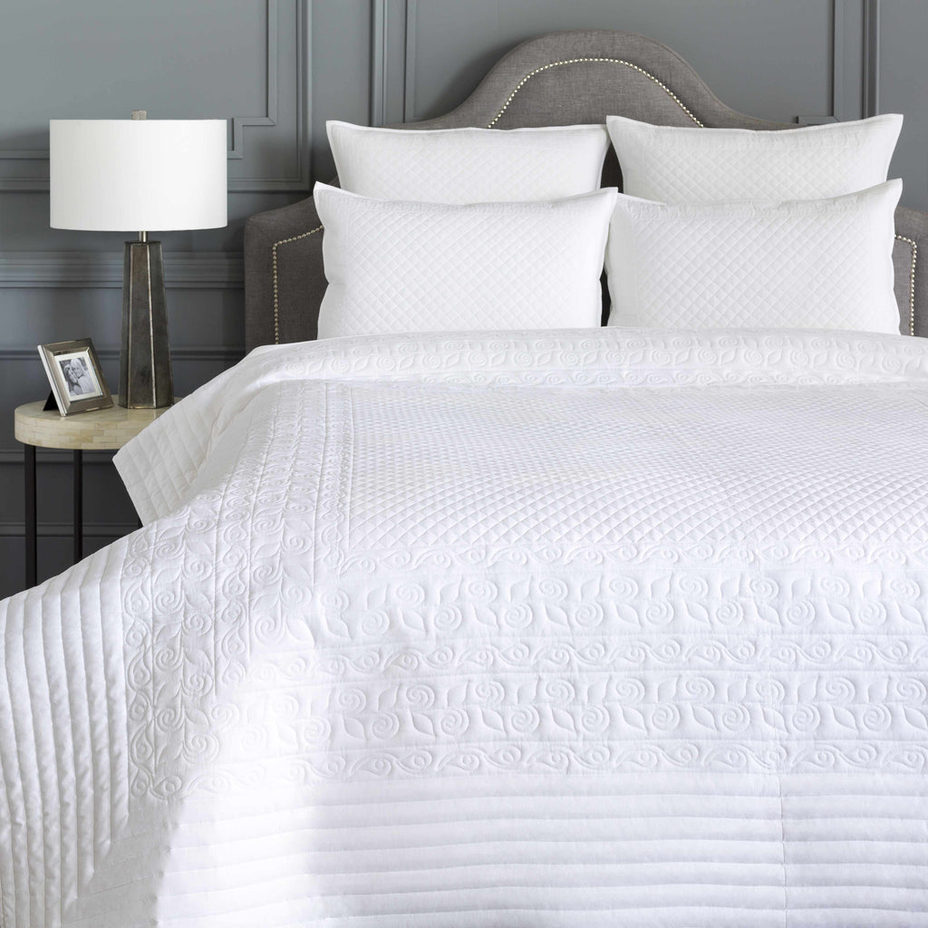 The White Hotel Luxe Bedding With Pillows